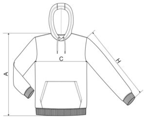 HoodiesProductSize